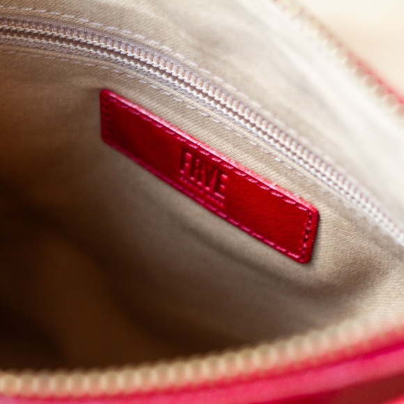 FRYE red leather crossbody - Picture 3 of 6